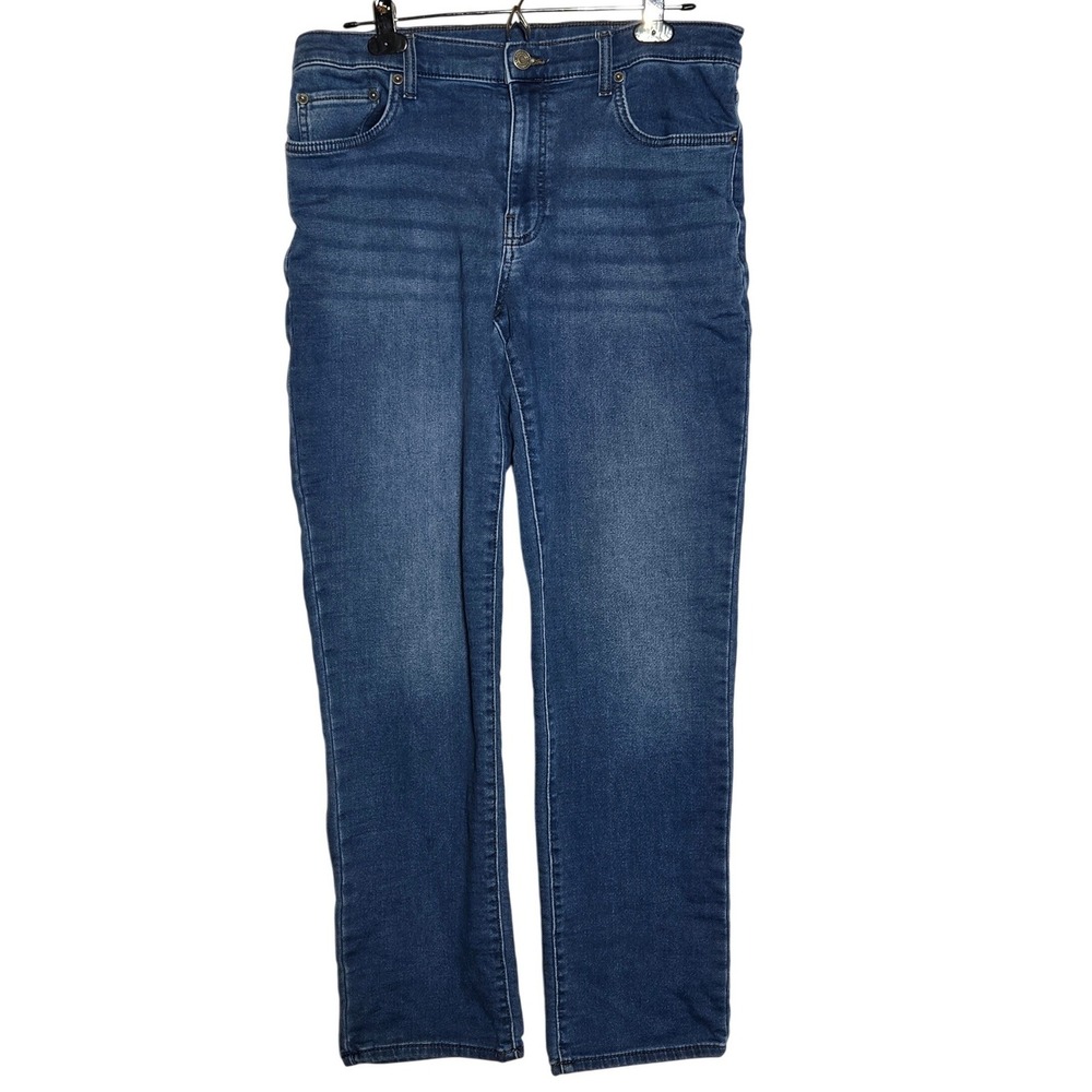 32 Degrees Cool Mens Sweatpant Jeans 34 Straight Leg Stretch Denim Comfort Basic